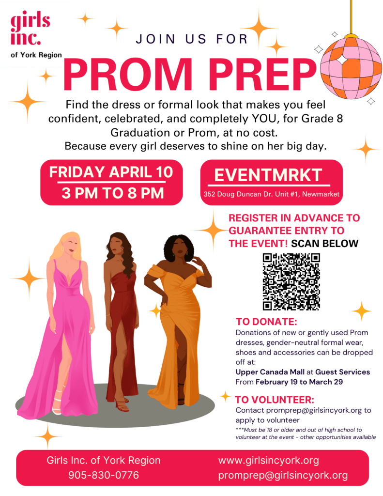 Prom Prep Flyer 2026
